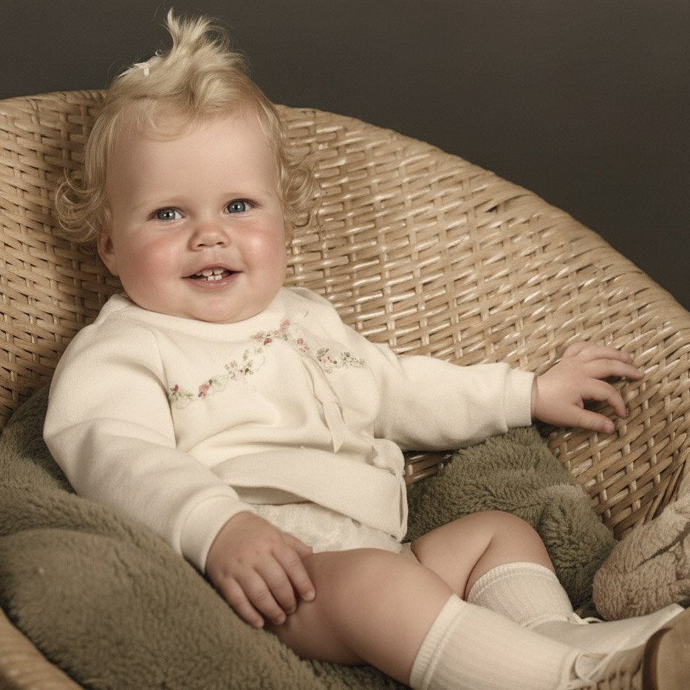 Retouching and photo restoration example 2 – after editing